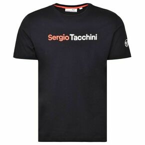 Muška majica Sergio Tacchini Robin T-shirt - black/orange