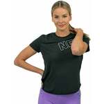 Nebbia FIT Activewear Functional T-shirt with Short Sleeves Black L Majica za fitnes