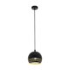 EGLO 98071 | Camastra Eglo visilice svjetiljka 1x E27 crno nikel, zlatno