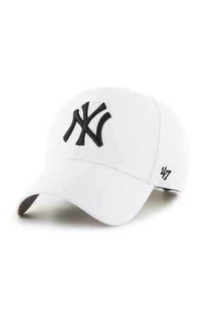 47brand - Kapa New York Yankees - šarena. Kapa s šiltom u stilu baseball iz kolekcije 47brand. Model izrađen od glatkog materijala s umecima.