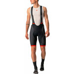 Castelli Competizione Kit Bibshort Black/Red S Biciklističke hlače i kratke hlače