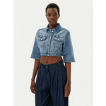 Liu Jo Traper jakna UA5077 D4615 Plava Regular Fit