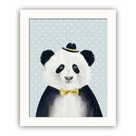 Dekorativna slika Panda, 28,5 x 23,5 cm