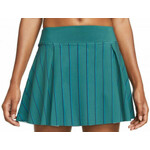 Ženska teniska suknja Nike Dri-Fit Club Skirt Regular Stripe Tennis Heritage W - dark teal green