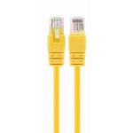 Gembird CAT5e UTP Patch cord, yellow, 0,5 m GEM-PP12-0.5M_Y