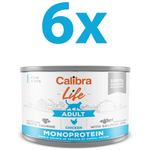 Calibra Life Adult konzerva za mačke, piletina i srca, 6 x 200 g