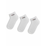 Set od 3 para muških niskih čarapa Fila Calza Quarter F1742 White 300
