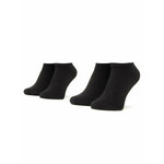 Set od 2 para unisex niskih čarapa Tommy Hilfiger 301390 Black 201