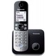 Panasonic KX-TG6811FXB bežični telefon, DECT, crni
