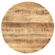 Stolna ploča od masivnog drva manga okrugla 25 - 27 mm 50 cm