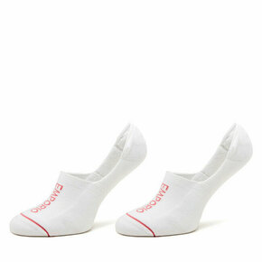 Set od 2 para ženskih niskih čarapa Emporio Armani 292315 4R227 00010 Bianco