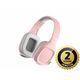 MANTA slušalice + mikrofon, za djecu i mlade, BT, naglavne, roze HDP802PK