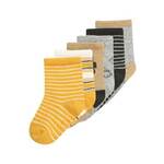 Carter's Čarape svijetlosmeđa / narančasto žuta / siva melange / crna