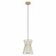 EGLO 99635 | Maseta Eglo visilice svjetiljka 1x E27 zlatno, opal