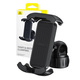 Baseus QuickGo bike mount for phones 5.7 inches to 7.2 inches (black)