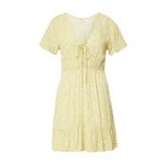 BILLABONG Ljetna haljina žuta / bijela