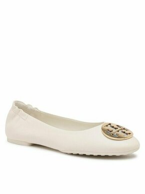 Balerinke Tory Burch Claire Ballet 147379 New Ivory/Silver/Gold 104