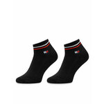 Set od 2 para unisex niskih čarapa Tommy Hilfiger 701228177 Black 003