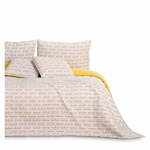 Žuti pokrivač za bračni krevet 200x220 cm Folky - AmeliaHome