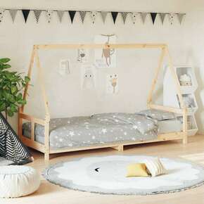 Okvir za dječji krevet 80 x 200 cm od masivne borovine