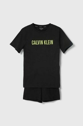 Calvin Klein Underwear Pidžama set žuta / crna