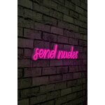 Ukrasna plastična LED rasvjeta, Send Nudes - Pink