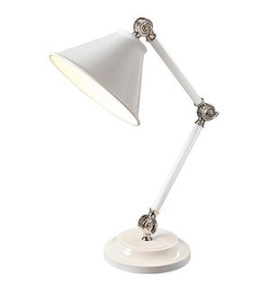 ELSTEAD PV-ELEMENT-WPN | Provence-EL Elstead stolna svjetiljka 52cm s prekidačem elementi koji se mogu okretati 1x E27 bijelo