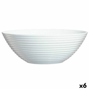Zdjela za Salatu Luminarc Harena Bijela Staklo (Ø 27