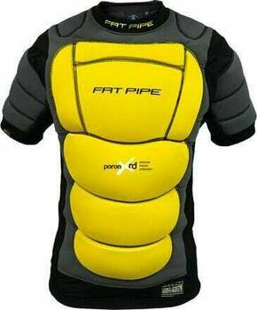 Fat Pipe GK Protective XRD Padding Vest Black/Yellow XS/S Floorball vratar