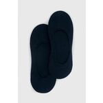 Čarape Tommy Hilfiger 2-pack za žene, boja: tamno plava - mornarsko plava. Niske čarape iz kolekcije Tommy Hilfiger. Model izrađen od elastičnog materijala. U setu dva para. Izuzetno udobni materijal.