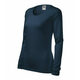 Majica dugih rukava ženska SLIM 139 - XXL,Plava