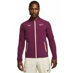 Muška sportski pulover Nike Court Dri-Fit Rafa Jacket - bordeaux/ice peach/white