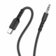 Hoco - Adapter audio kabela (UPA17) - USB Type-C na priključak 3,5 mm, 1 m - crni