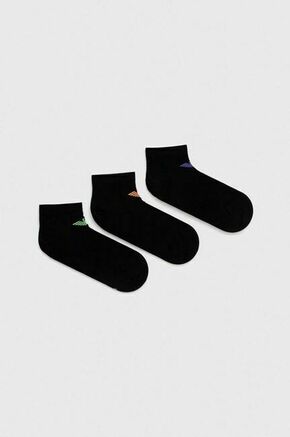 Set od 3 para muških niskih čarapa Emporio Armani 300048 4R234 35521 Nero/Bianco/Gr Mel