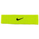 Znojnik za glavu Nike Swoosh Headband - atomic green/black