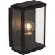 BRILLIANT 44480/06 | GaiaB Brilliant zidna svjetiljka 1x E27 IP44 crno