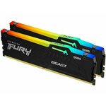 Kingston Fury Beast RGB KF560C30BBEAK2/64, 64GB DDR5 3000MHz/6000MHz, (2x32GB)