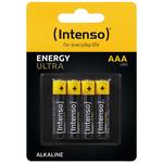 (Intenso) Baterija alkalna, AAA, 1,5 V, blister 4 komada - AAA LR03/4