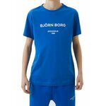 Majica za dječake Björn Borg Logo T-Shirt - naturical blue