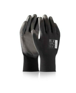 ARDONSAFETY/BUCK BLACK 09/L umočene rukavice - s prodajnom etiketom | A9061/09-SPE