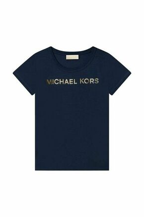 Michael Kors Kids Majica mornarsko plava / zlatna