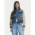 Desigual Traper jakna Cassid 25SWED59 Plava Regular Fit