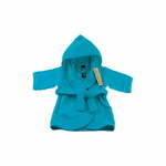 Plavi pamučni dječji kućni ogrtač veličine 0-12 mjeseci - Tiseco Home Studio
