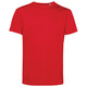 Majica kratki rukavi B&amp;C #E150 organic crvena S