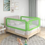 Sigurnosna ograda za dječji krevet zelena 150 x 25 cm tkanina
