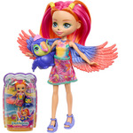 Enchantimals: Sunshine Beach - Trippi Toucan lutka i Canopy tukan - Mattel