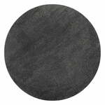 Antracitno sivi okrugao tepih 133x133 cm – Flair Rugs
