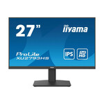 Iiyama ProLite XU2793HS-B7 monitor, IPS, 27", 16:9, 1920x1080, 100Hz, HDMI, Display port, USB