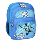 Spirit: Nogomet plava ergonomska školska torba