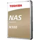 Toshiba N300 HDWG480UZSVA HDD, 16TB/8TB, SATA, SATA3, 7200rpm, 128MB cache, 3.5", zlatni